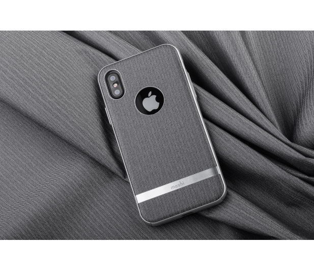 MOSHI Vesta do iPhone X/Xs (Herringbone Gray) - 1391564 - zdjęcie 6